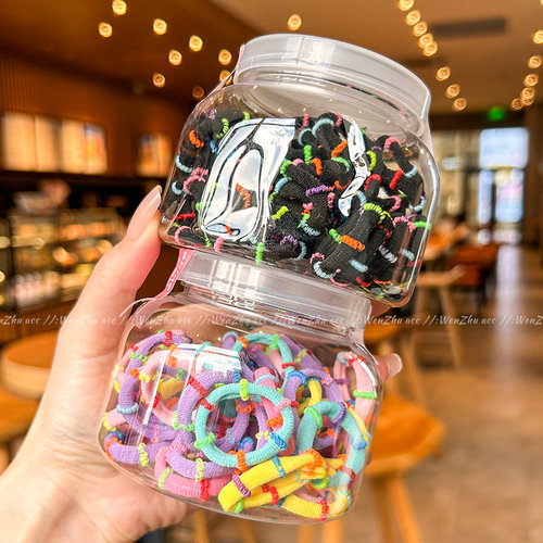 问珠发绳高弹力不伤发