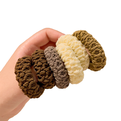 毛绒高弹力发绳耐用发圈