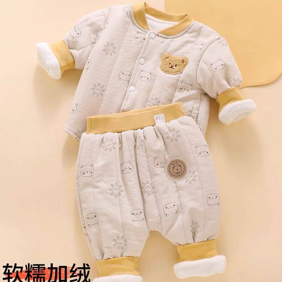 婴儿衣服冬装外出服一岁1