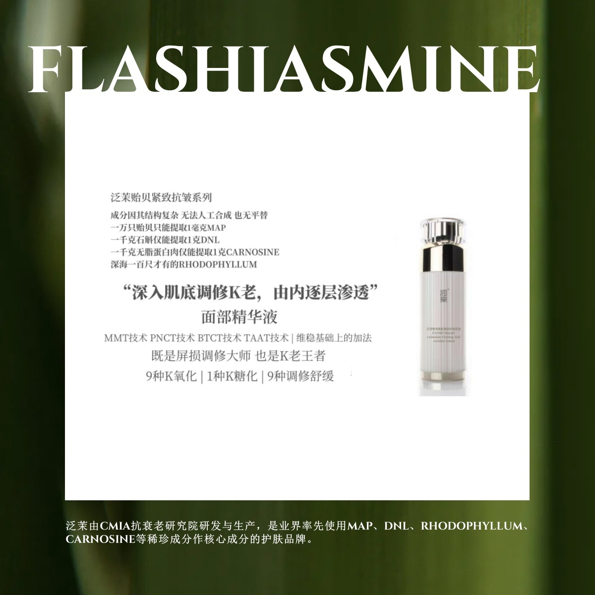 贻贝 10种K氧K糖K老 9种调修舒缓