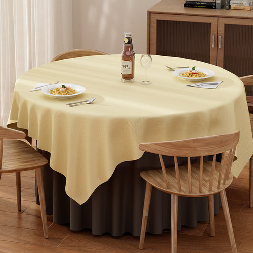 【石头布餐桌布】高级加厚圆桌布