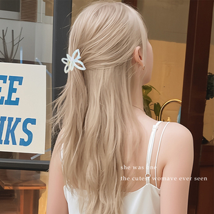 夏季高级感发夹女2026新款高端半扎发蝴蝶小号抓夹后脑勺夹子头饰