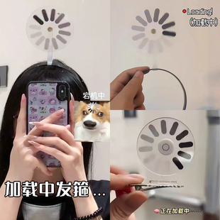 大脑加载中宕机发箍女2026新款洗脸头箍网红搞怪发卡创意礼物头饰