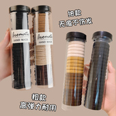 简约不伤发高马尾发绳无接缝扎头发圈头绳女高弹力橡皮筋成人头饰