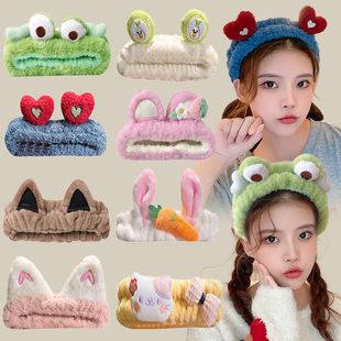 可爱洗脸束发带女款 敷面膜专用头箍秋冬洗漱防滑发箍头饰 2026新款