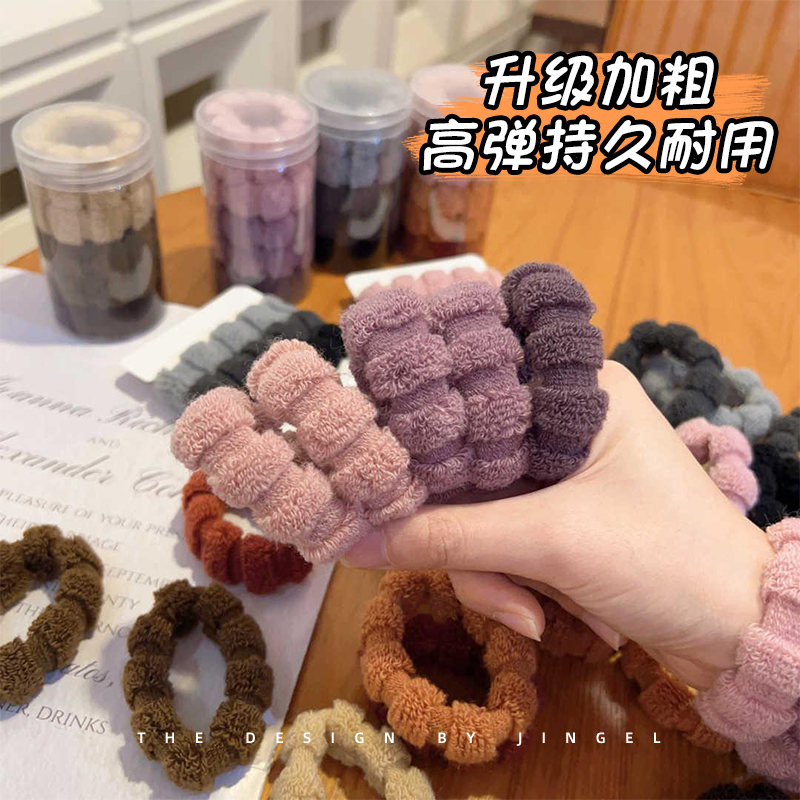 好看！2023新款毛绒百搭发绳