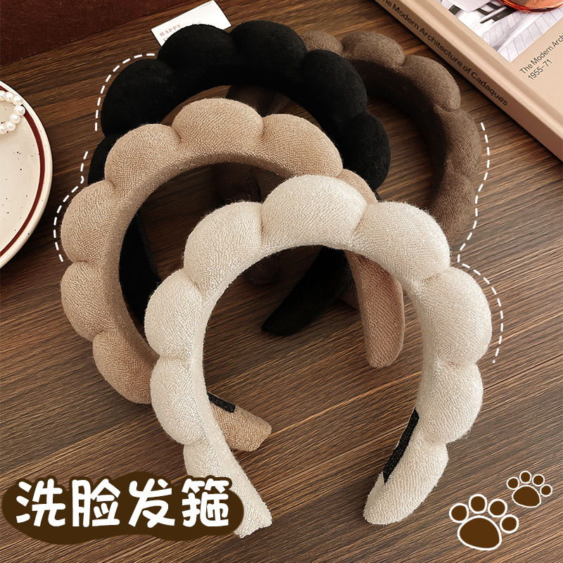 戴上立马高颅顶也可以当洗脸发箍