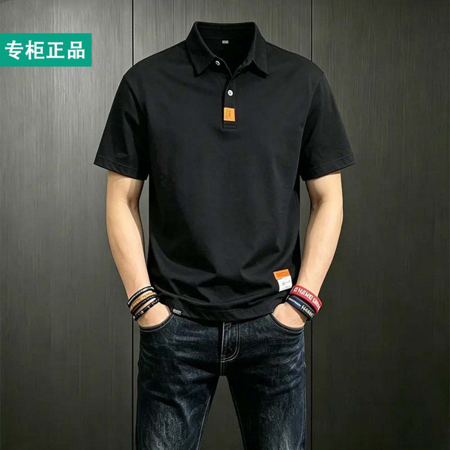 宏嫩轻奢男装夏季男士POLO衫短袖玟若点击率纯棉时尚百搭翻领Ta4