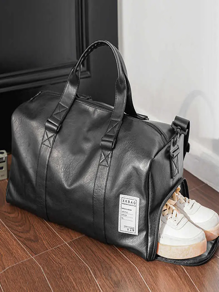麦哥精选男包超大容量收纳行李包干湿分离手提包时尚健身旅行包包