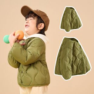 年底清仓儿童羽丝绒内胆外套男童女童宝宝中小童装校服神器内搭