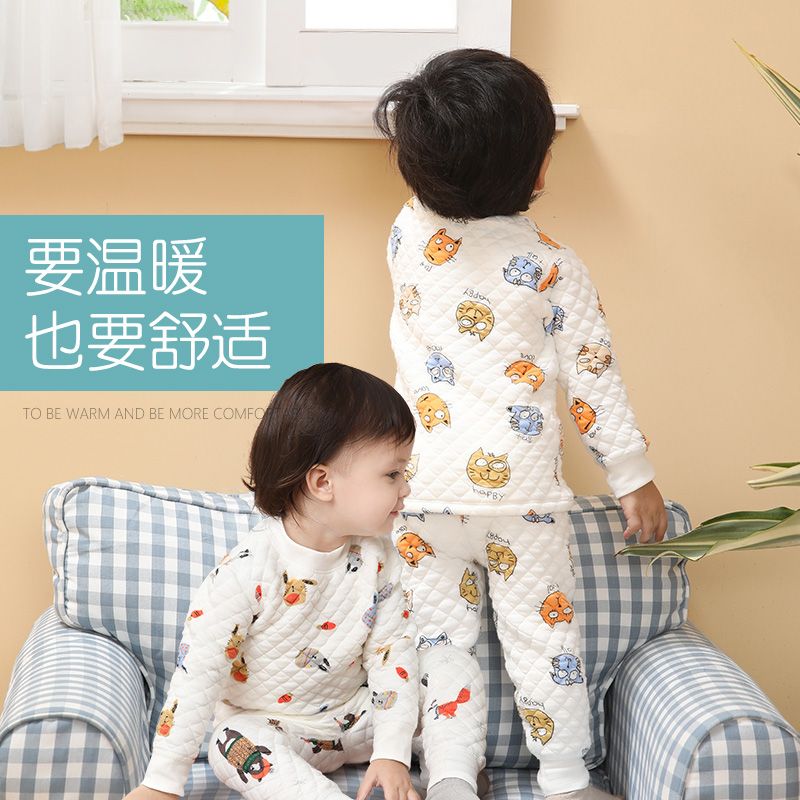 安阳童装宝宝保暖衣套装