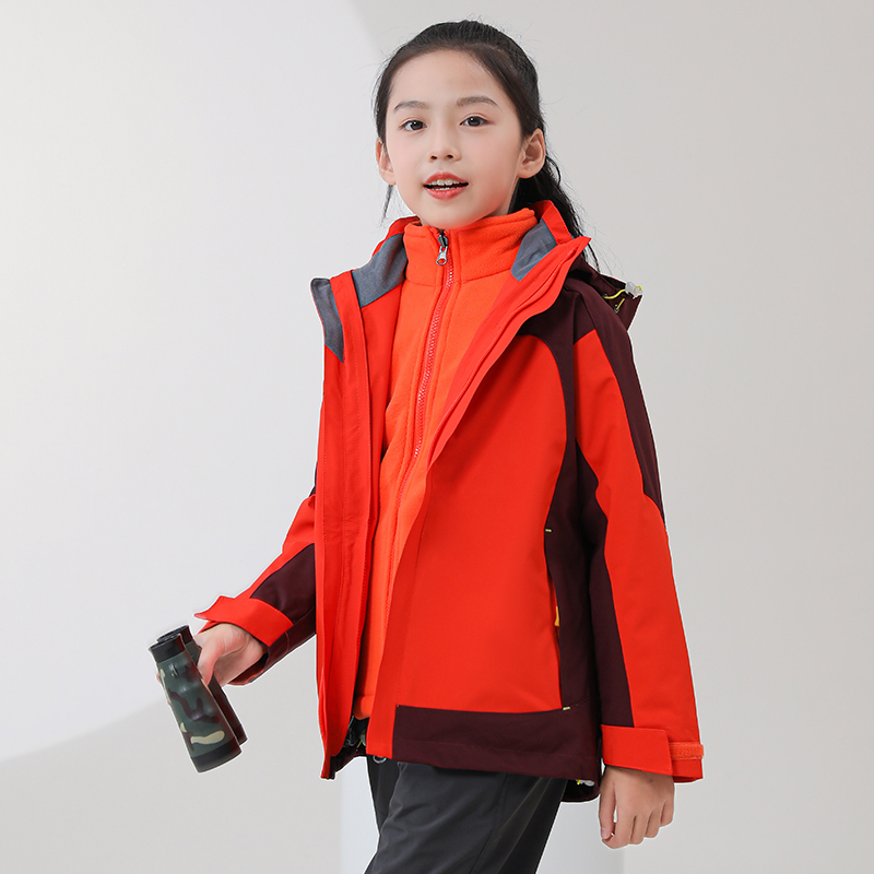 两件套冲锋衣儿童防水防风