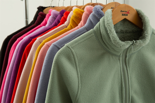 冬季 摇粒绒复合双面绒男女情侣中性抓绒衣 多色防风保暖户外开衫