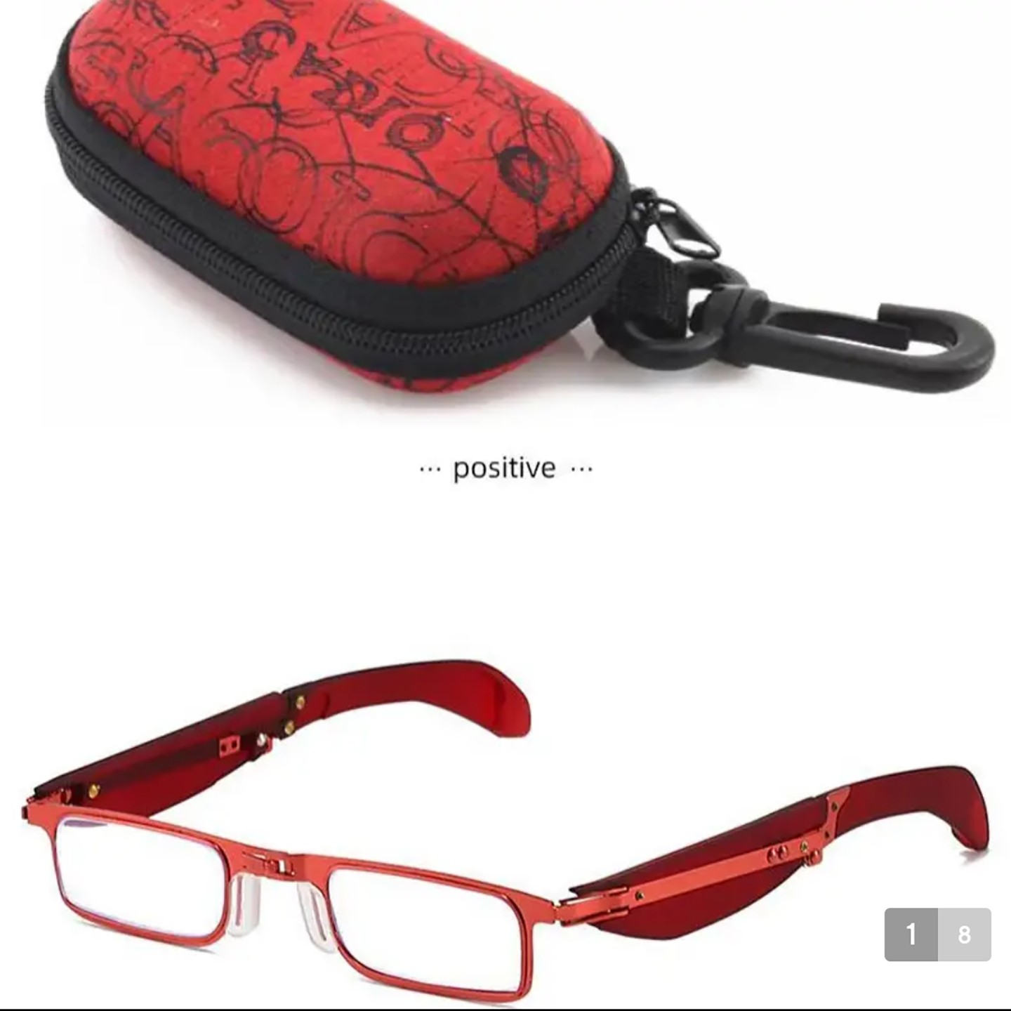 俄罗斯大白鲨迷你折叠老花镜远近两用中年防蓝光高清护目方框a85