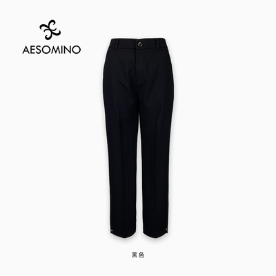 夏小西裤黑色Y550B0780