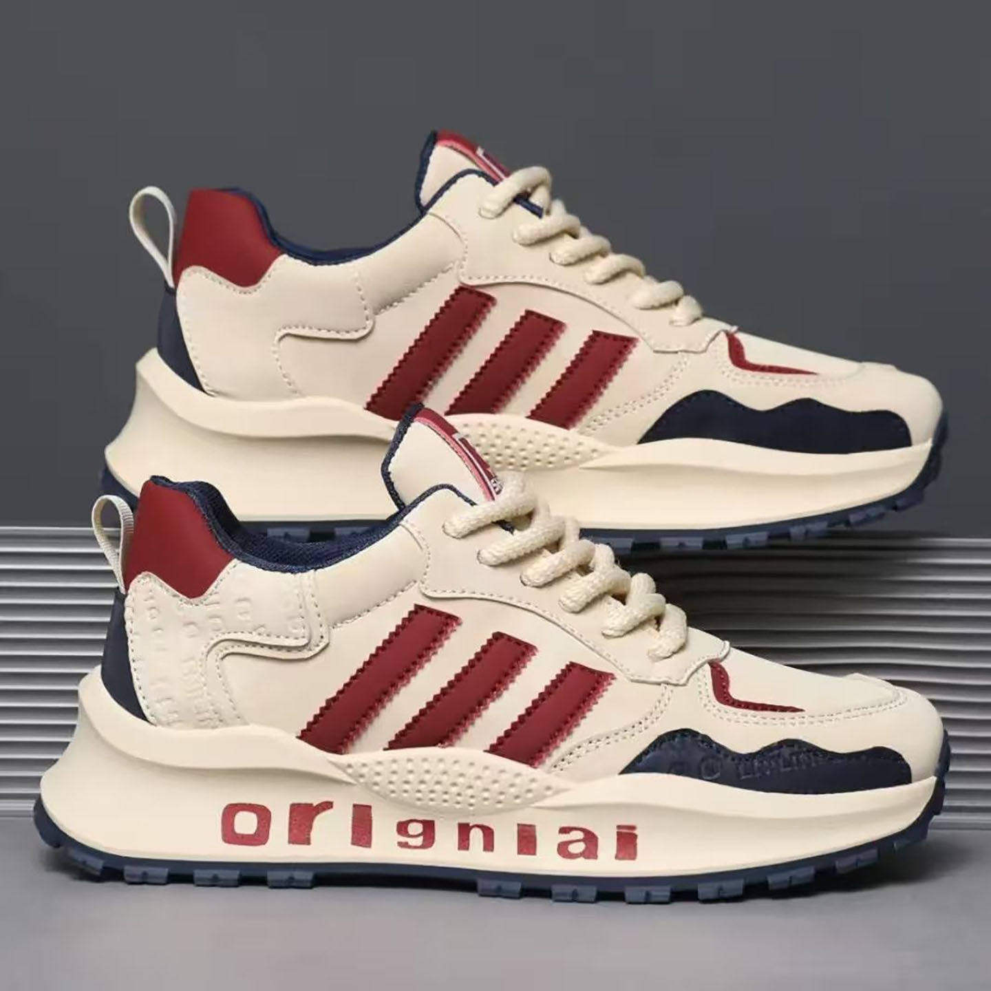 米娅商贸男鞋orIgnIai飞行员休闲鞋男士百搭跑步鞋子软底运动a60,流行男鞋,老爹鞋,淘宝优惠券,粉丝福利购,淘宝优惠卷