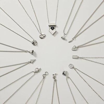 韩国男团SEVENTEEN九周年项链应援纪念周边配饰崔胜澈文俊辉洪知