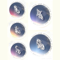 《戀與深空》致朝暮與久長婚禮戒指動漫游戲周邊二次元婚戒配飾戒
