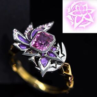 一花开尽真月如我爱莉希雅印象戒指游戏周边cos二次元周边同款戒