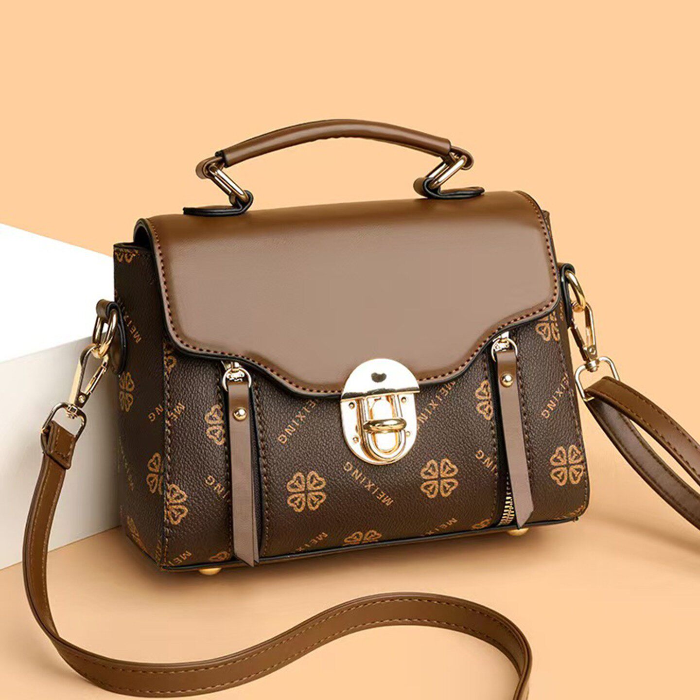 点击率精品女包2026新款轻奢小众时尚女士手提包百搭单肩斜挎背a1