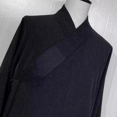 阳离子春秋垂顺进口料僧服慈心缘