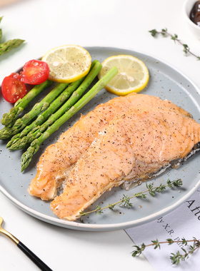 吉野物语三文鱼开袋即食烟熏健身代餐轻食高蛋白营养整条新鲜鱼肉