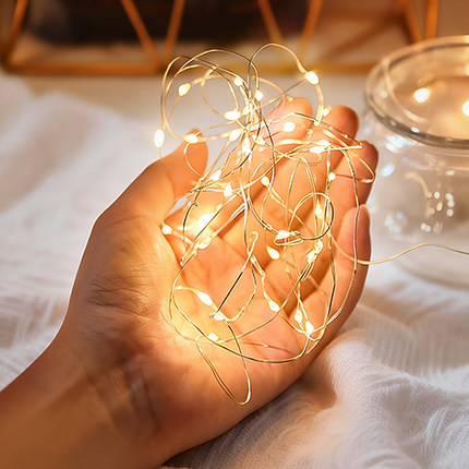 春节led氛围彩灯2026年新年新款串灯铜线灯马年卧室过年装饰灯带