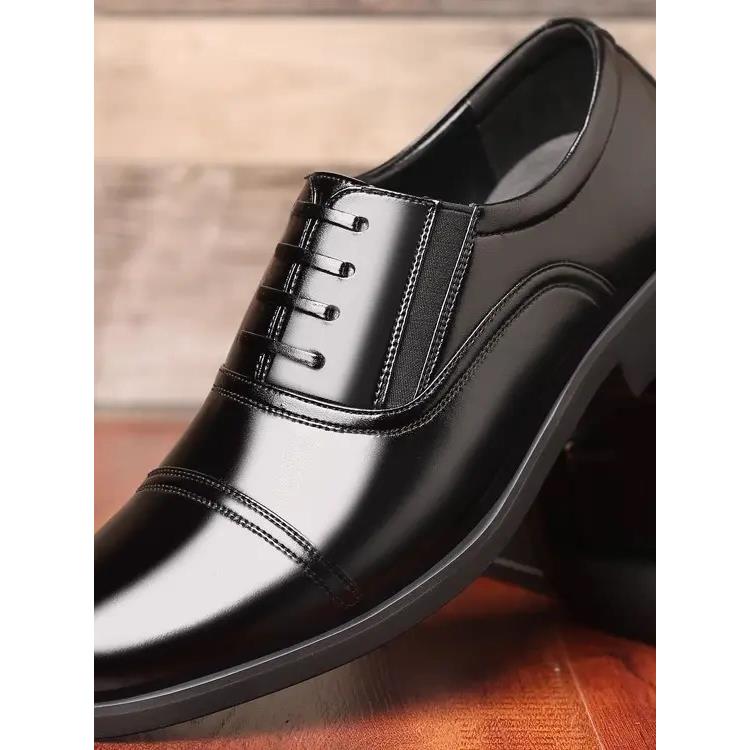海徒电子商务商行新款三接头皮鞋子商务正装休闲鞋软底防滑男a65