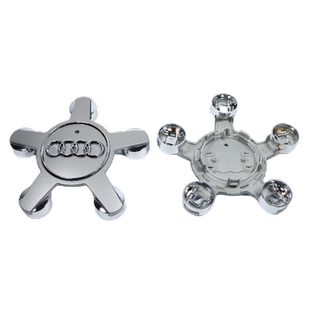 适用于奥迪轮毂盖2009-2016款奥迪A4L A6L五爪轮毂盖轮胎中心盖标