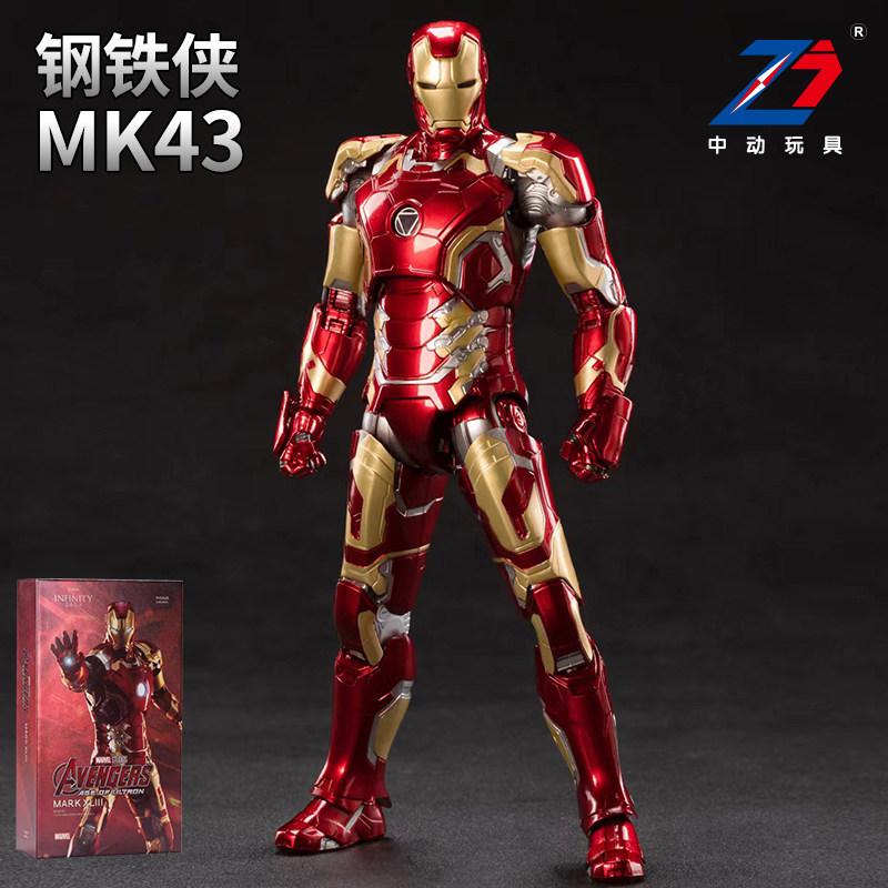 中动漫威钢铁侠mk43马克