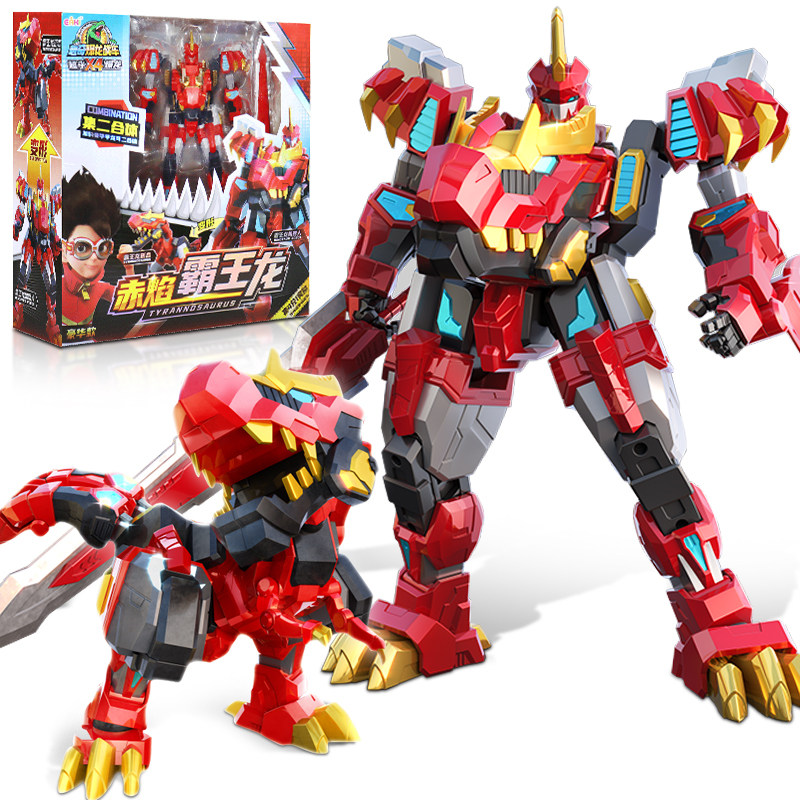 变形机器人金刚男孩手办