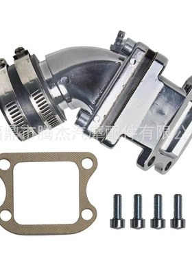 进气歧管适用于DIO50 AF34 AF35 AF38发动机改装接口摩托车化油器