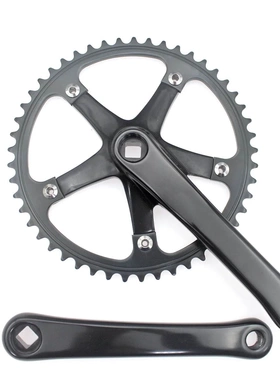 单速49T一体式曲柄牙盘144BCD曲柄CNC牙盘链轮齿板单速铝合金曲柄