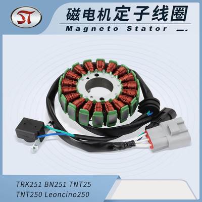 GOOFIT电磁线圈定子Trk251Bn251Tnt25Tnt250Leoncino250