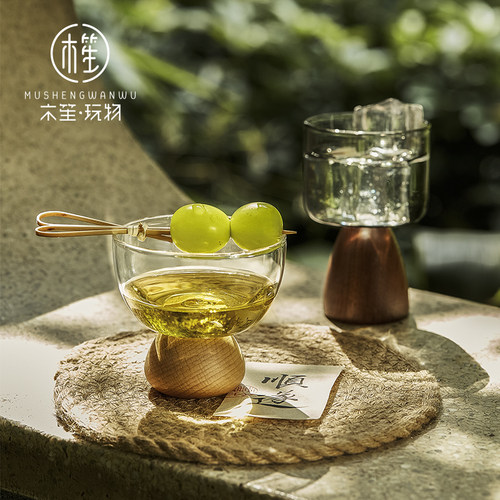 木笙玩物主人茶杯玻璃精致