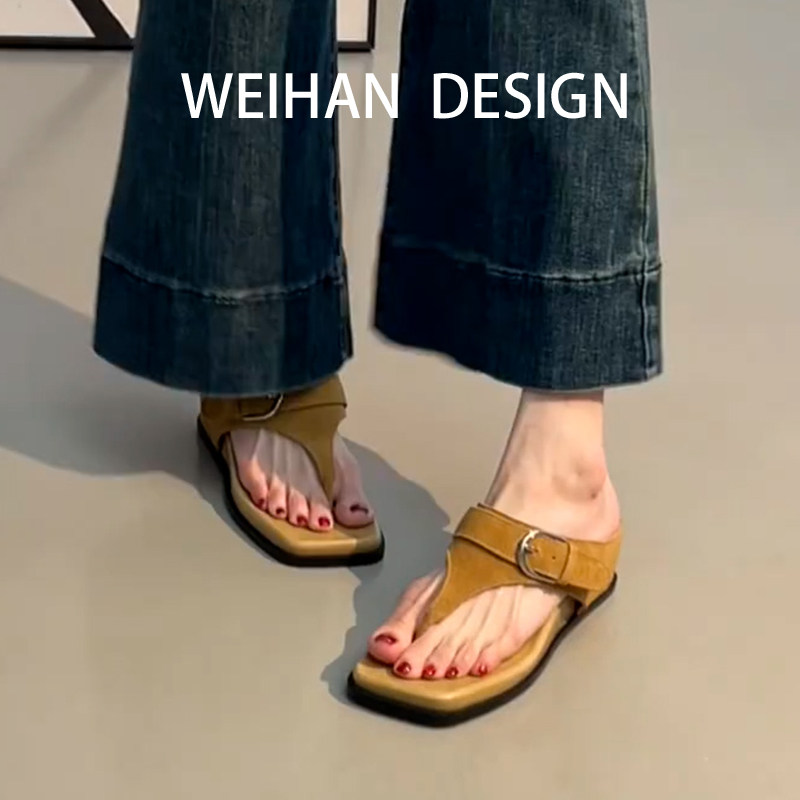 羊皮版!休闲风皮带扣夹