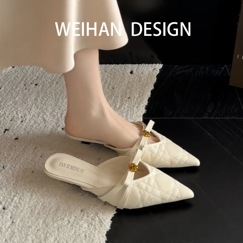羊皮版!法式气质包头半