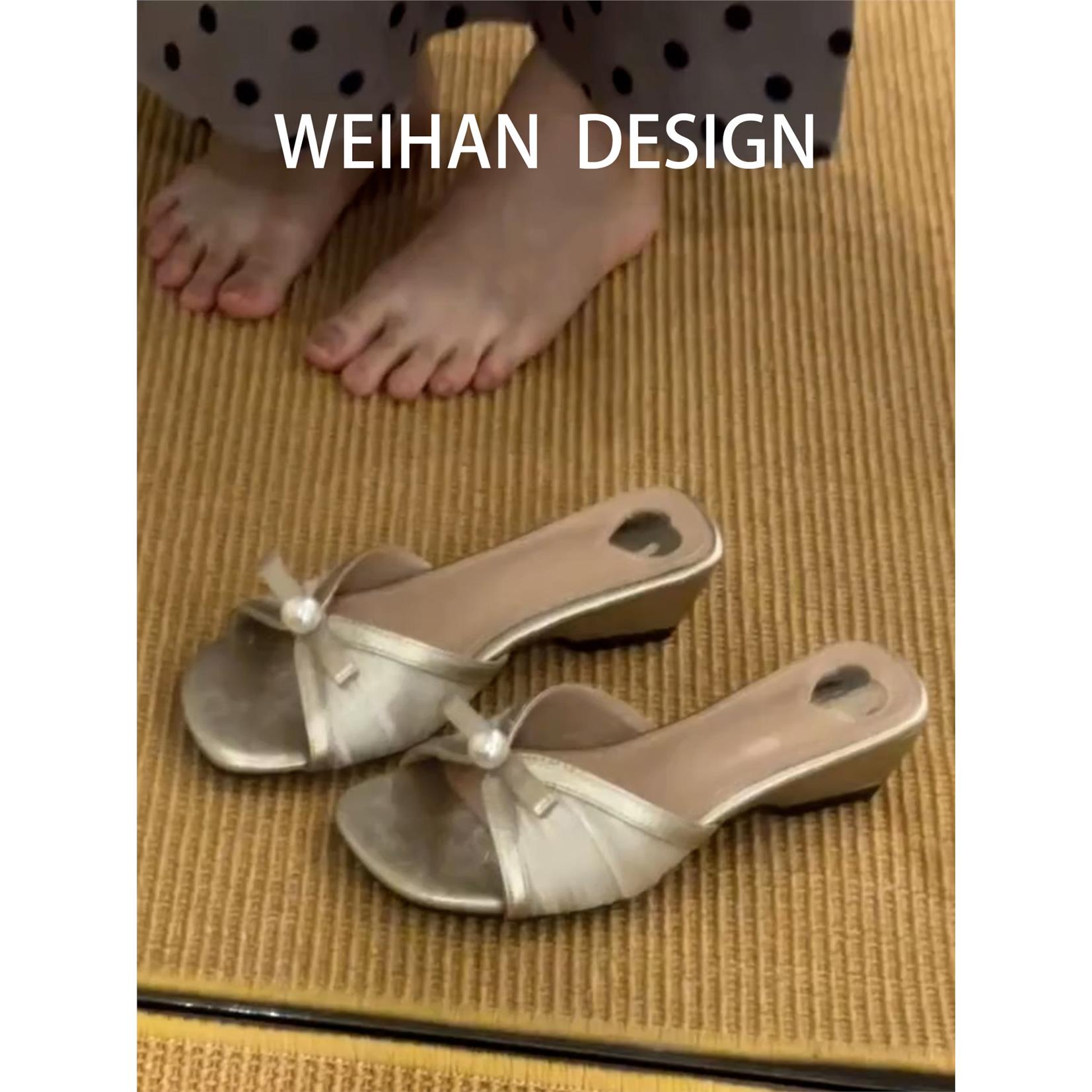 羊皮版!法式珍珠蝴蝶结