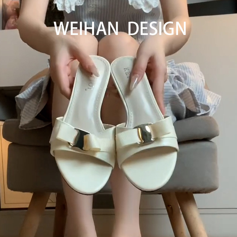 羊皮版!法式白色蝴蝶结