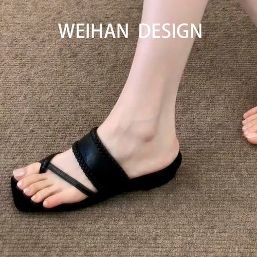 羊皮版！法式极简交叉夹