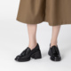 WONDERS西班牙原产进口流苏粗跟水台超轻底女单鞋