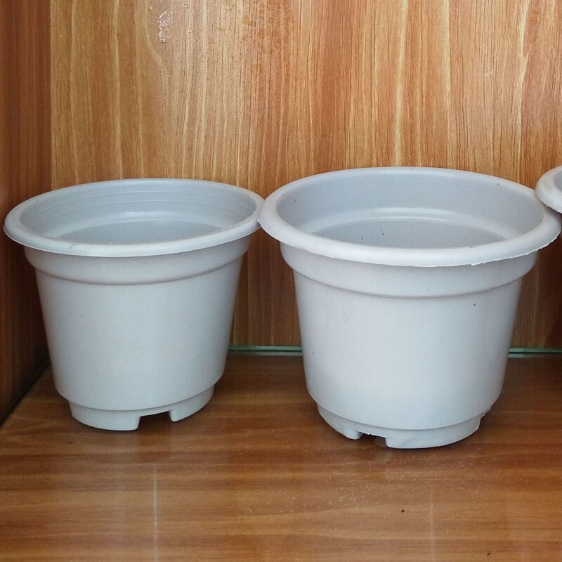 圆形白色绿色塑料花盆花纹育苗盆托盘多肉优质加厚厂家直销清仓