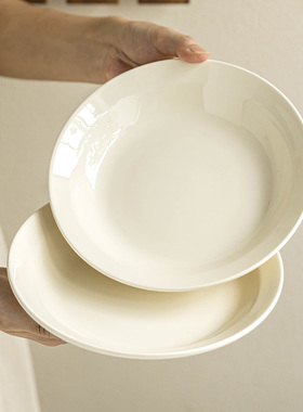 YE HOME 饺子专用盘独特漂亮盘子菜盘家用2026新款小盘火锅备菜盘