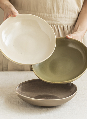 YE HOME 敞口碗家用新款陶瓷碗菜碗沙拉碗西餐碗早餐拌面碗饺子碗