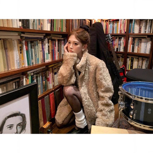 番茄虾 富人区2.0 环保皮草大衣女皮毛一体立领托卡毛毛外套加厚