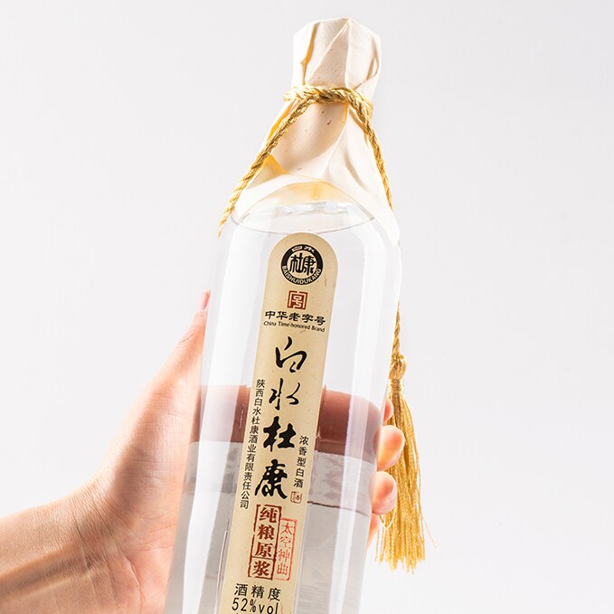 白水杜康酒52度太空神曲浓香型白酒整箱6瓶500ml特价高度粮食酒