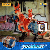 猛兽匣系列反弹球袋鼠变形玩具拼装 BEASTBOX 模型潮玩机甲手办