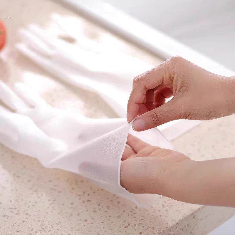 胶手套橡胶防水清洁加厚家用厨房女洗碗洗衣家务耐用胶皮牛筋乳胶