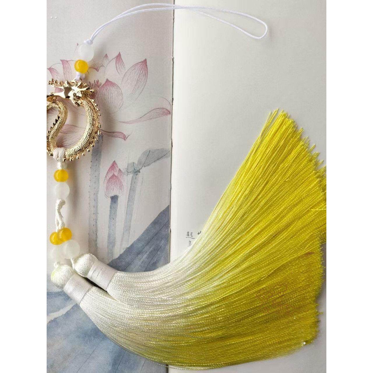 剑穗太极剑剑穗比赛专用宝剑须宝剑穗子晨练剑穗竞赛不缠手无静电