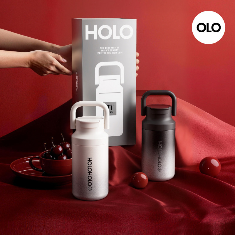 实用纯钛保温杯茶水分离男女大容量钛杯新年礼物泡茶水杯子送长辈